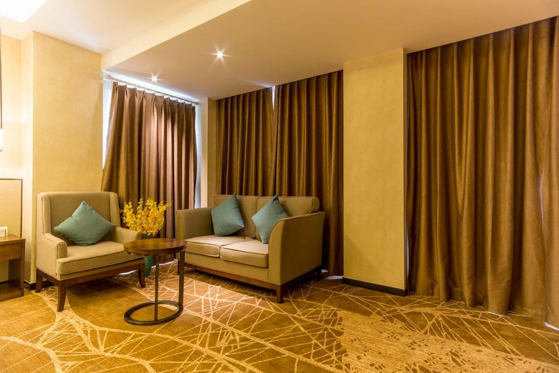 Qingfeng Garden Hotel Xangai Exterior foto